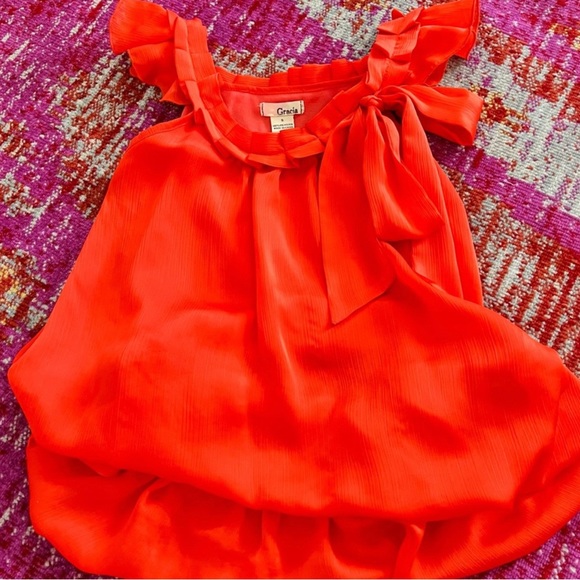 Preppy Ruffle Top - Picture 2 of 2